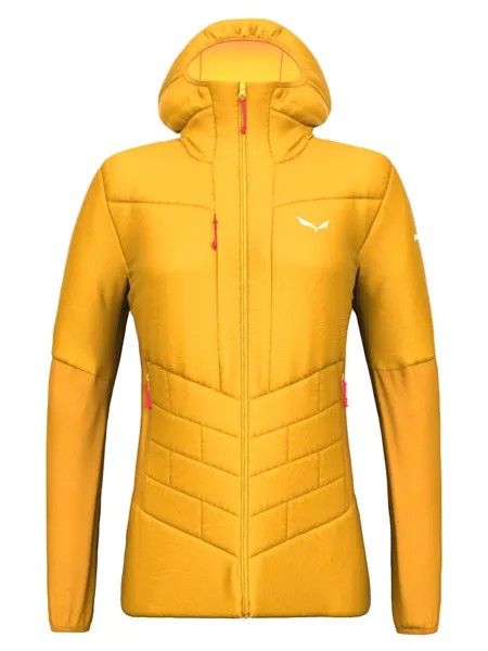 Спортивная куртка женская Salewa Ortles Hybrid Twr W Jkt желтая 36