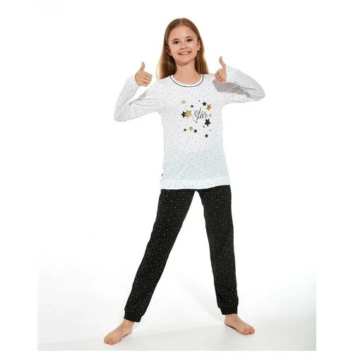 Пижама  Cornette, размер 134-140, белый