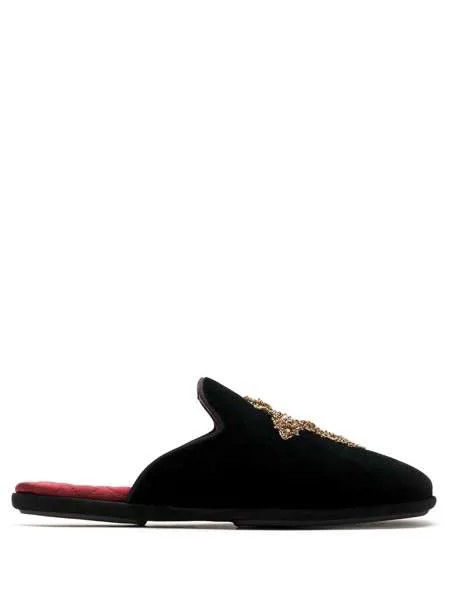 Dolce & Gabbana слиперы с вышивкой
