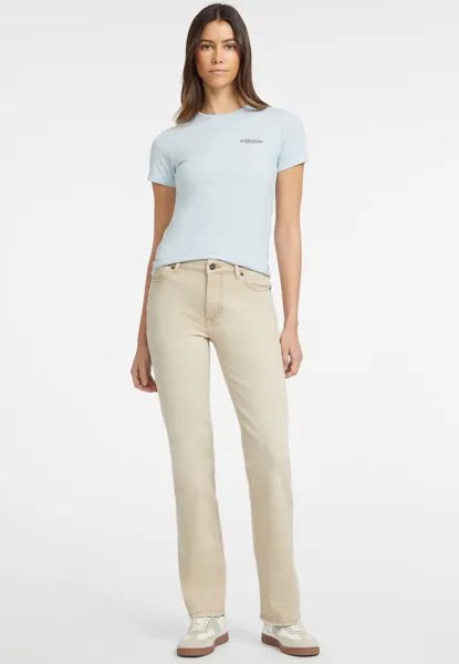 Базовая футболка CN SLIM AMERICA TEE Guess Jeans, светло-голубой