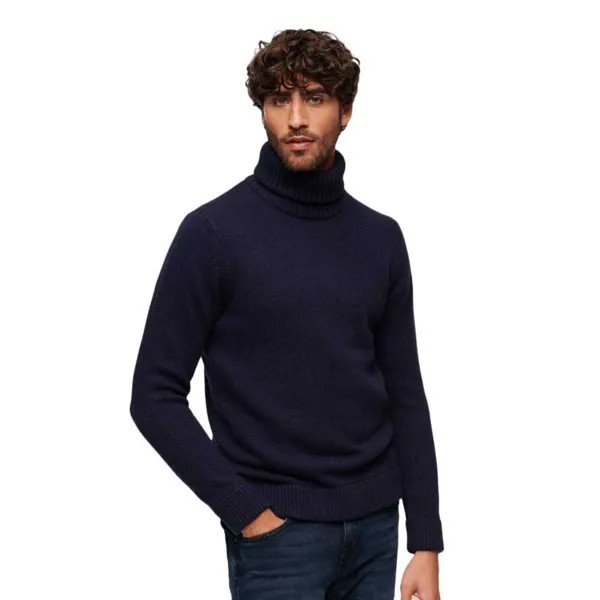 Свитер Superdry Merchant Roll Neck Roll Neck, синий