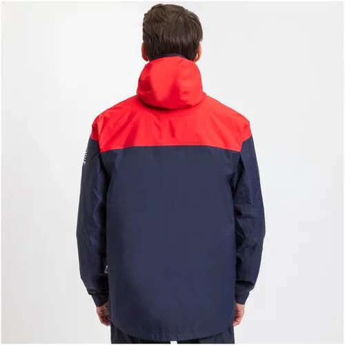 Куртка мужская SAILING 100, размер: XL, цвет: Асфальтово-Синий/Рубиновый TRIBORD Х Декатлон