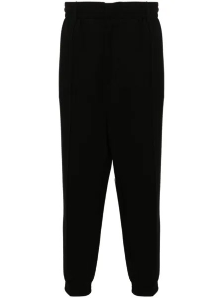 Emporio Armani спортивные брюки средней посадки, черный