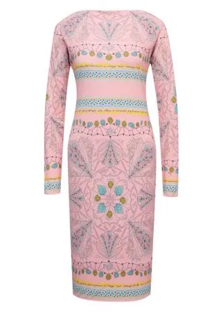 Платье из вискозы и шелка Emilio Pucci