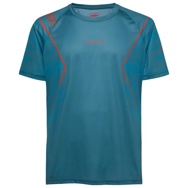 Беговая рубашка La Sportiva Pacer T Shirt, цвет Hurricane/Tropic Blue