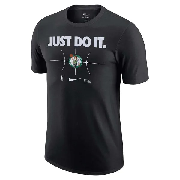 Футболка NBA BOSTON CELTICS ESSENTIAL JUST DO IT T-SHIRT Nike, цвет Schwarz