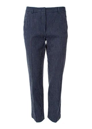 Брюки MaxMara_Weekend ARAL 48 тем.синий+серый