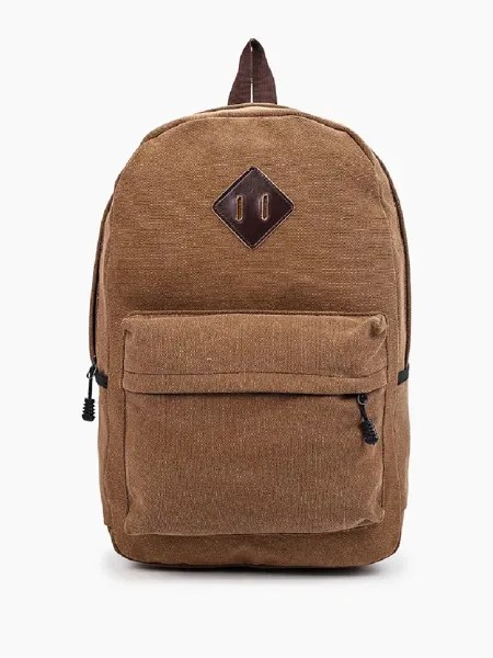 Рюкзак унисекс Rosedena back-46-6105 коричневый, 43х30х12 см