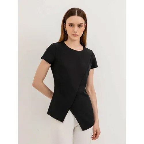 Блуза VIAVILLE, размер 50, черный