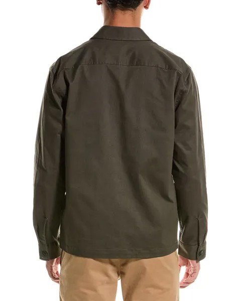 Куртка-рубашка Vince Workwear, зеленый