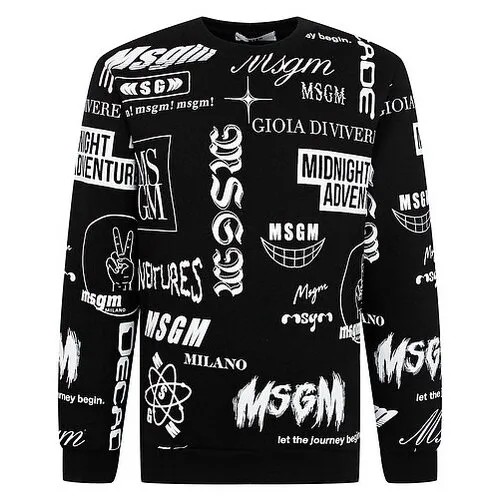 Свитшот MSGM размер 128, черный