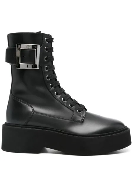 Roger Vivier ботинки Вив Рейнджерс, черный