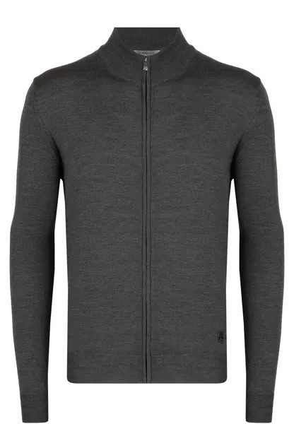 Кардиган мужской Corneliani 130513 серый 50 IT