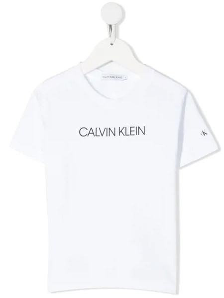 Calvin Klein Kids футболка с логотипом
