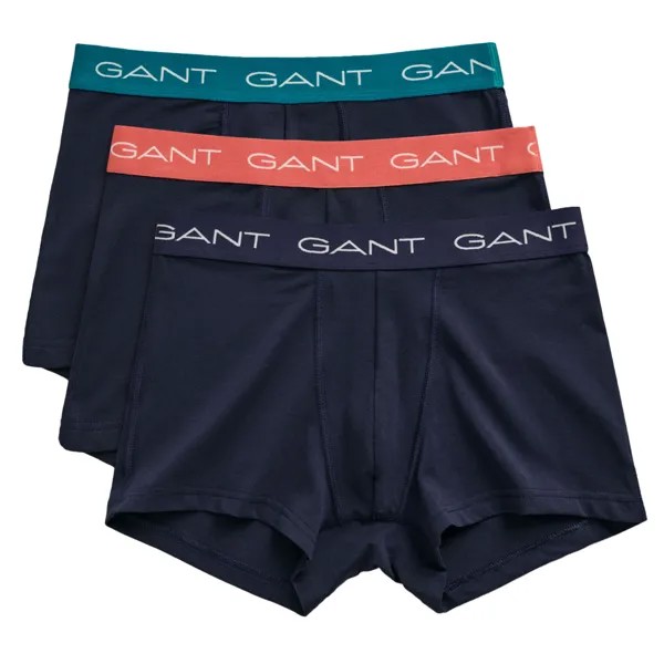 Боксеры Gant Boxershort 3 шт, синий