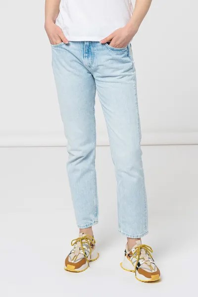 Прямые джинсы выше щиколотки Pepe Jeans London, синий