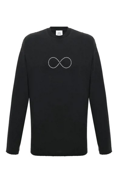 Хлопковый лонгслив VETEMENTS
