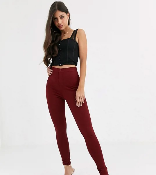 Черный кружевной топ-корсет Missguided Tall