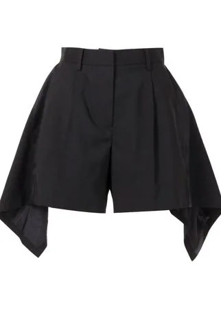 Sacai шорты асимметричного кроя