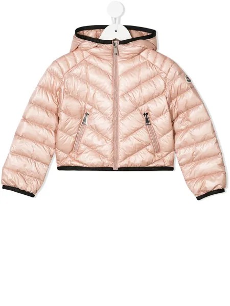 Moncler Enfant пуховик с капюшоном