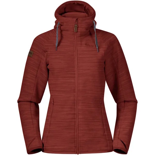 Женская флисовая куртка Hareid Bergans, красный
