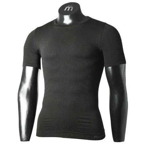 Термобелье футболка Mico Extra Dry Skintech мужская, I, Черный