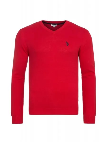 Пуловер U.S. Polo Assn., красный