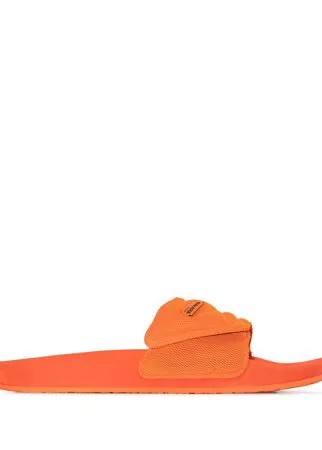 Heron Preston дутые шлепанцы