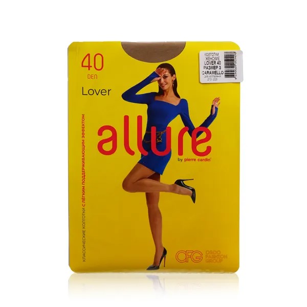 Колготки женские ALLURE All Lover, размер 3, 40 den, коричневые