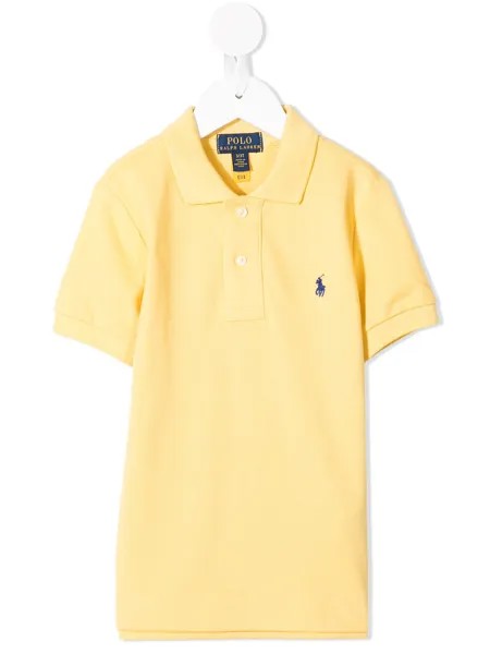 Ralph Lauren Kids рубашка поло с вышитым логотипом