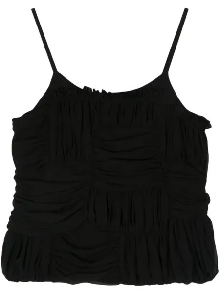 Блузка с драпировкой Comme Des Garçons Comme Des Garçons, черный