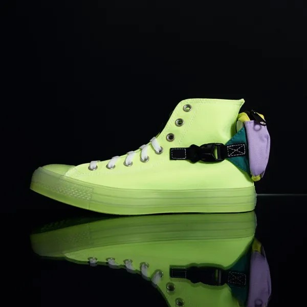 Мужские кроссовки Converse Chuck Taylor All Star с пряжками, размер 9, зеленые туфли #030