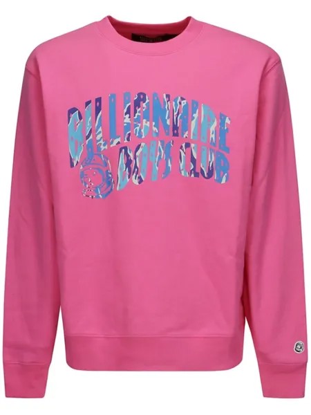Billionaire Boys Club хлопковая толстовка с круглым вырезом и камуфляжным принтом, розовый