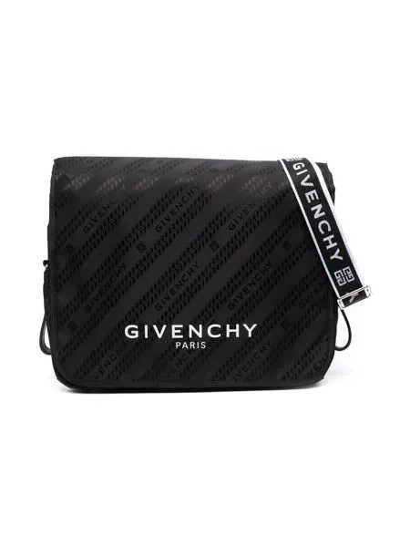 Givenchy Kids пеленальная сумка Chaîne с логотипом