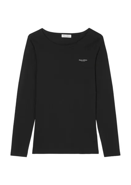 Лонгслив Marc O'Polo regular, черный