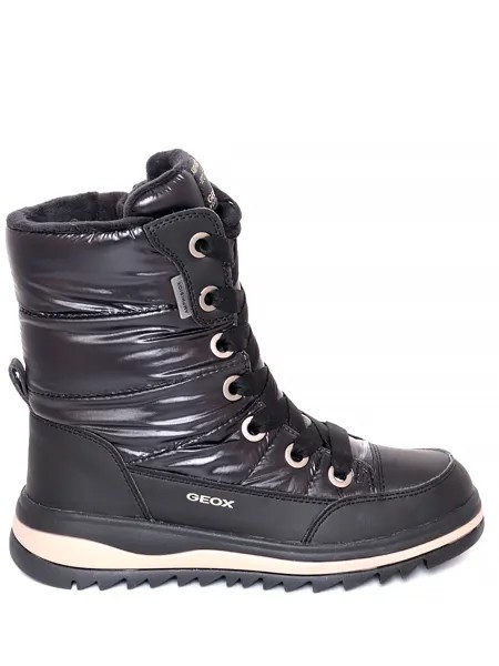 Ботинки Geox детские зима, размер 34, цвет черный, артикул J16EWA 0LVBC C9999