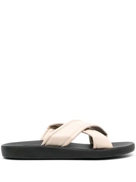 Ancient Greek Sandals шлепанцы Paris, нейтральный цвет