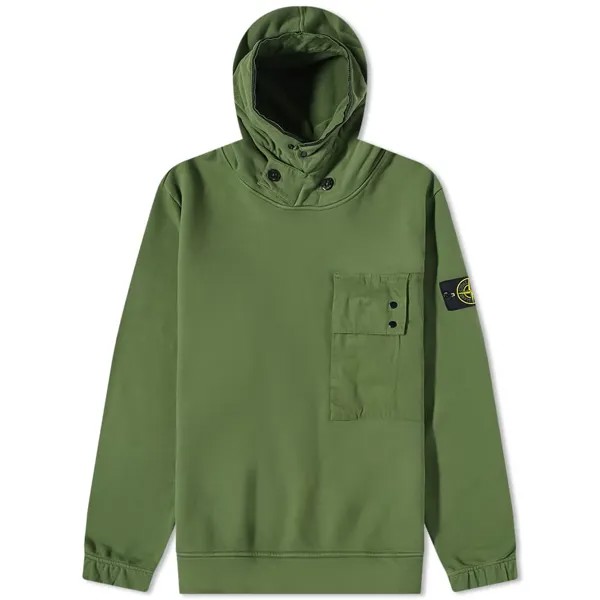 Толстовка Stone Island Button Detail Hoody