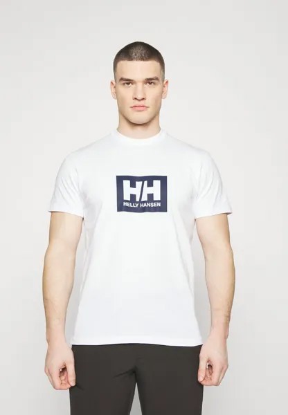 Футболка с принтом HH BOX T Helly Hansen, цвет white