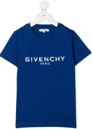 Givenchy Kids футболка с логотипом