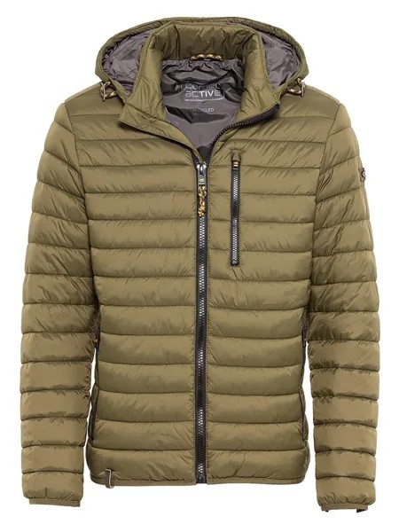 Стеганая куртка Camel Active, зеленый