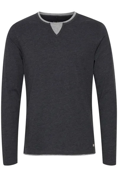 Лонгслив BLEND Langarmshirt, серый
