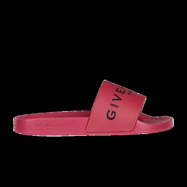 Кроссовки Givenchy Wmns Logo Slide 'Fig Pink', розовый