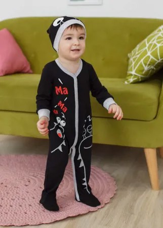 AmaroBaby Комбинезон с шапочкой Monsters