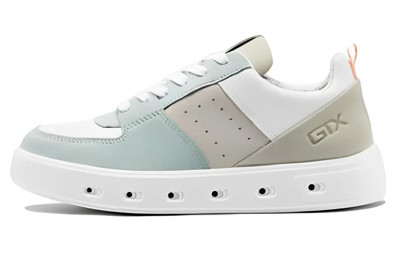 Кроссовки ecco Street 720 Series Stylish Skateboarding Shoes Women's Low-top Ice Flowers Green, зеленый