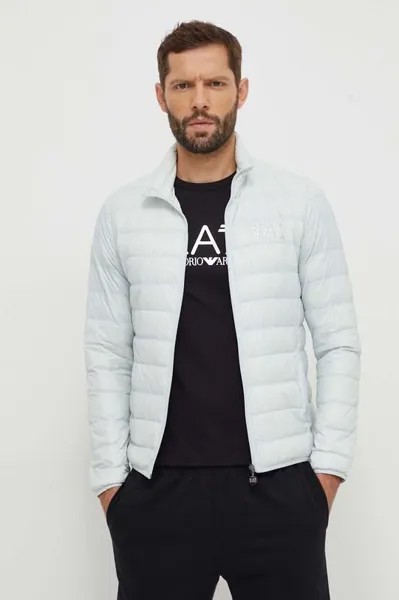 Пуховик EA7 Emporio Armani, синий