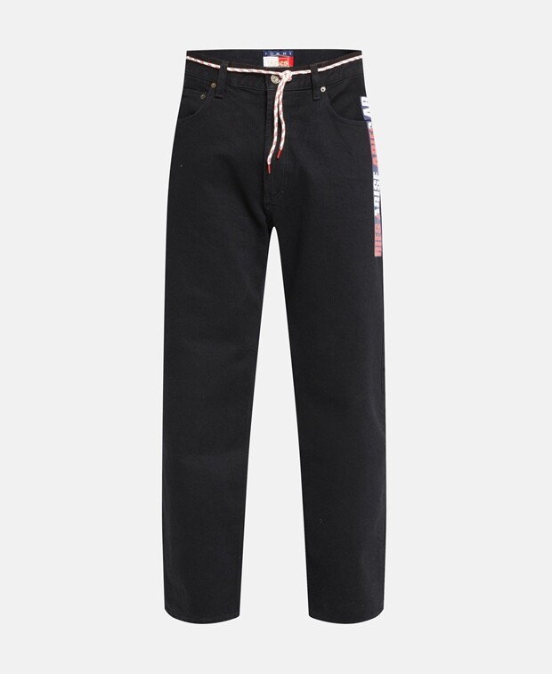 Прямые джинсы Tommy Jeans, черный