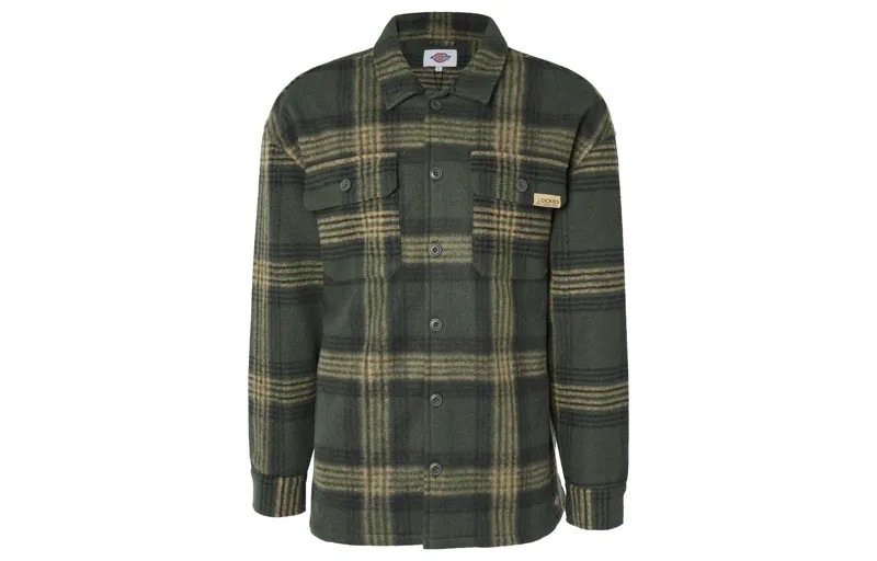 Рубашка унисекс Dickies, Зеленый/MGR