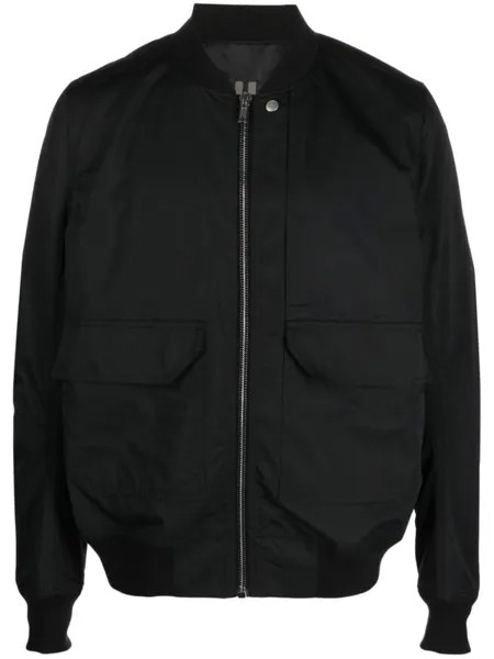 Rick Owens DRKSHDW бомбер с карманами, черный