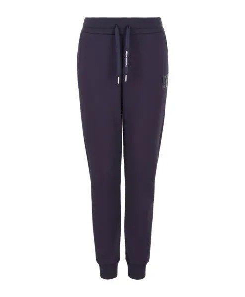 Брюки из джерси с логотипом Armani Exchange, синий